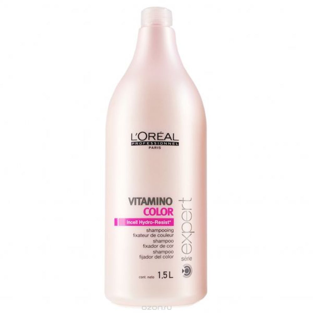 Лореаль шампунь для окрашенных волос. Loreal Expert Vitamino Color Shampoo 1500 мл. L'Oreal professional Vitamino COLORШАМПУНЬ. L'Oreal Professionnel витамино колор АОХ шампунь 1500мл. Vitamino Color шампунь 1500 мл.