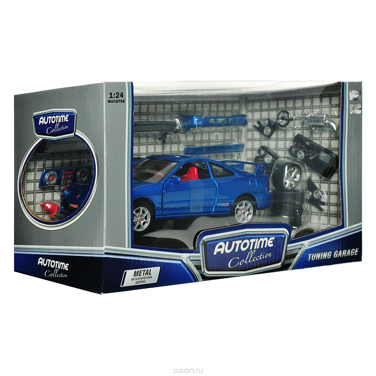 Машины на озоне. Легковой автомобиль Autotime (Autogrand) Acura Integra Type-r 2000 (34326) 1:24 18 см. Машинки Autotime Tuning Garage Mazda 3. Легковой автомобиль Autotime (Autogrand) Honda Civic Type r (5209w) 1:32. 1:24 Autotime.