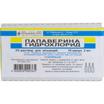 Папаверин свечи ректальные 20 мг, 10 шт.