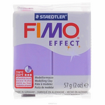 Полимерная глина Fimo "Effect", цвет: полупрозрачный лиловый, 56 г