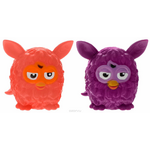 Hasbro Фигурка-мялка Furby цвет оранжевый фиолетовый 2 шт