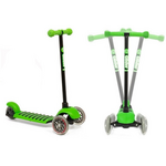 Самокат Y-BIKE 3-х колесный Glider Deluxe mini (green) open box