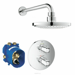 Термостат для душа GROHE Grohtherm 1000 New (готовый набор со встроенным механизмом) (34582000)