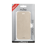 Аксессуар Чехол PURO Eco-Leather Cover для APPLE iPhone 6 Gold IPC647BOOKCCRYGOLD