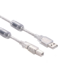 Аксессуар Greenconnect Premium USB 2.0 AM-BM Transparent GCR-UPC2M-BD2S-0.3m