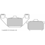 FERODO Тормозные колодки для мотоцикла FDB339