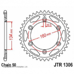 JT Звезда задняя (ведомая) R1306 для мотоцикла стальная