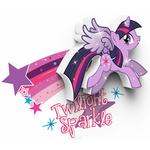 My Little Pony Пробивной 3D мини-светильник Twilight Sparkle