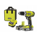 Дрель-шуруповерт ryobi one+ rcd18-ll25s