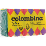 Губка для мытья посуды "Colombina", 5 шт