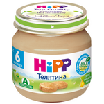 HIPP BIO пюре телятина с 6 мес. 80гр.