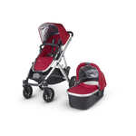 UPPABABY Коляска Vista 2015-2016 2-в-1 малиново-красный