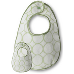 SWADDLE DESIGNS Inc. США 2 size Bib Set Organic Kiwi Mod on IV слюнявчики