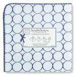 SWADDLE DESIGNS Inc. США пеленка премиум фланель Ultimate Receiving Blanket True Blue Mod C