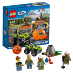 Конструктор LEGO Lego City 60120 Лего Город Набор для начинающих Исследователи Вулканов