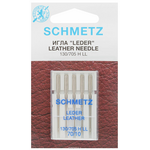 Иглы для кожи "Schmetz" № 70, 5 шт