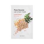 Тканевая маска Missha Pure Source Cell Sheet Mask Lentil Bean (Объем 21 г)