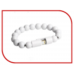 Аксессуар Dismac Lightning Wearable Bracelet Charging Line White