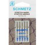 Иглы стретч "Schmetz" № 65 (2) 75(2), 90(1) 5 шт