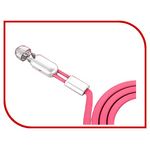 Аксессуар Remax Lightning + microUSB Gemini Magnet RC-025T для iPhone 6/6 Plus 1m Pink 14316