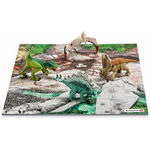 Schleich Набор фигурок Мини-динозавры и пазл Лавовые поля 42213