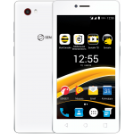 Смартфон SENSEIT A109 White (Пакет услуг в комплектe)