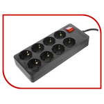 Сетевой фильтр 5bites Extra SP8-B-18 8 Socket 1.8м Black