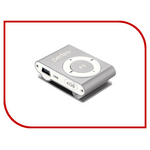 Плеер Perfeo VI-M001 Music Clip Titanium 4Gb Silver