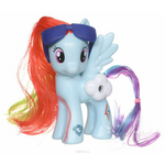 My Little Pony Фигурка Пони Rainbow Dash с волшебной картинкой B5361EU4_B7267