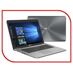 Ноутбук ASUS X756UB-TY059T 90NB0A13-M00650 Intel Core i5-6200U 2.3 GHz/6144Mb/1000Gb/DVD-RW/nVidia GeForce 940M 2048Mb/Wi-Fi/Bluetooth/Cam/17.3/1600x900/Windows 10 64-bit