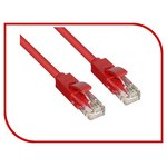 Аксессуар Greenconnect UTP 23AWG cat.6 RJ45 T568B 2m Red GCR-LNC604-2.0m