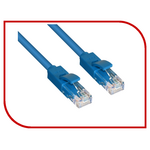 Аксессуар Greenconnect UTP 24AWG cat.5e RJ45 T568B 7.5m Blue GCR-LNC01-7.5m