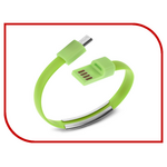 Аксессуар IQ Format Bracelet micro USB Green