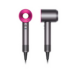 Фен Dyson Supersonic с кожаным чехлом (Цвет Fuchsia variant_hex_name D2458F)