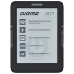 Электронная Книга Digma S677 Black