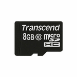 Micro SecureDigital 8Gb HC Transcend class10 (TS8GUSDC10)