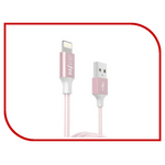 Аксессуар Dotfes USB - Lightning A03 2.5A 1m Rose Gold 14614