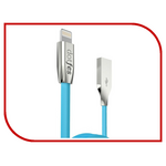 Аксессуар Dotfes USB - Lightning A04 2.5A 1m Blue 14617