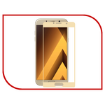 Аксессуар Закаленное стекло Samsung Galaxy A5 (2017) DF Fullscreen sColor-16 Gold Samsung Galaxy A5 (2017)