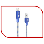 Аксессуар Dotfes USB - Lightning A06 2.5A 1m Blue 14627