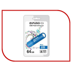 USB Flash Drive 64Gb - Exployd 570 EX-64GB-570-Blue