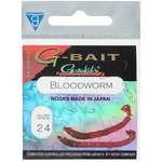 Крючок рыболовный Gamakatsu "G-Bait. Bloodworm", №24, 10 шт G-Bait № 24