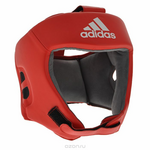 Шлем боксерский Adidas AIBA, цвет: красный. AIBAH1. Размер L (52-56 см)