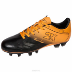 Бутсы футбольные 2K Sport "Cruzeiro", цвет: черный, оранжевый. Размер 44 125323-black-orange