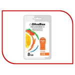 USB Flash Drive 8Gb - OltraMax 210 OM-8GB-210-Orange