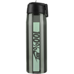 Бутылка для воды Nike "Core Flow 100 Water Bottle 24oz", цвет: темно-серый, мятный, 709 мл N.OB.C0.006.24