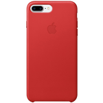 Чехол Apple Leather Case для iPhone 7 Plus (PRODUCT) RED