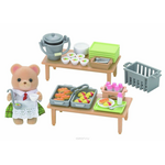 Sylvanian Families Игровой набор Школьный обед 5108