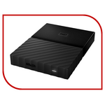 Жесткий диск Western Digital My Passport 1Tb Black WDBBEX0010BBK-EEUE