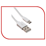 Аксессуар Krutoff USB Type-C 1m White 14430